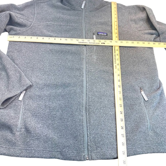 Patagonia Men's Nickel Classic Synchilla Full Zip Fleece Jacket In Gray Size: XL - Picture 14 of 15